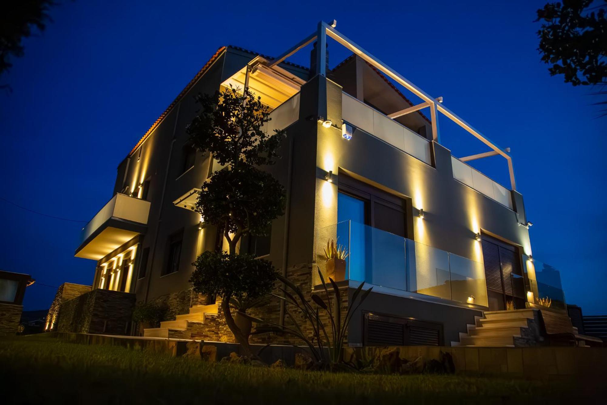 A Cozy Eco Villa By The Sea Gouves Esterno foto