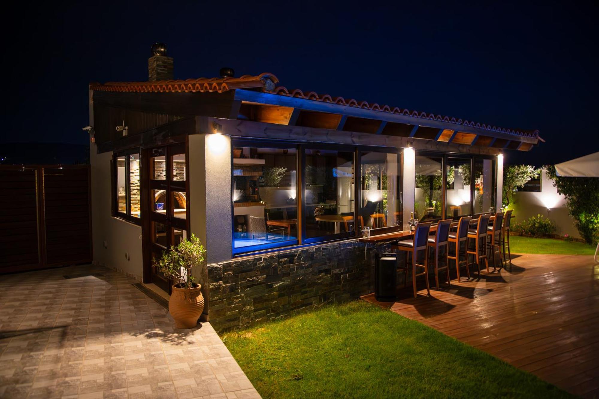 A Cozy Eco Villa By The Sea Gouves Esterno foto